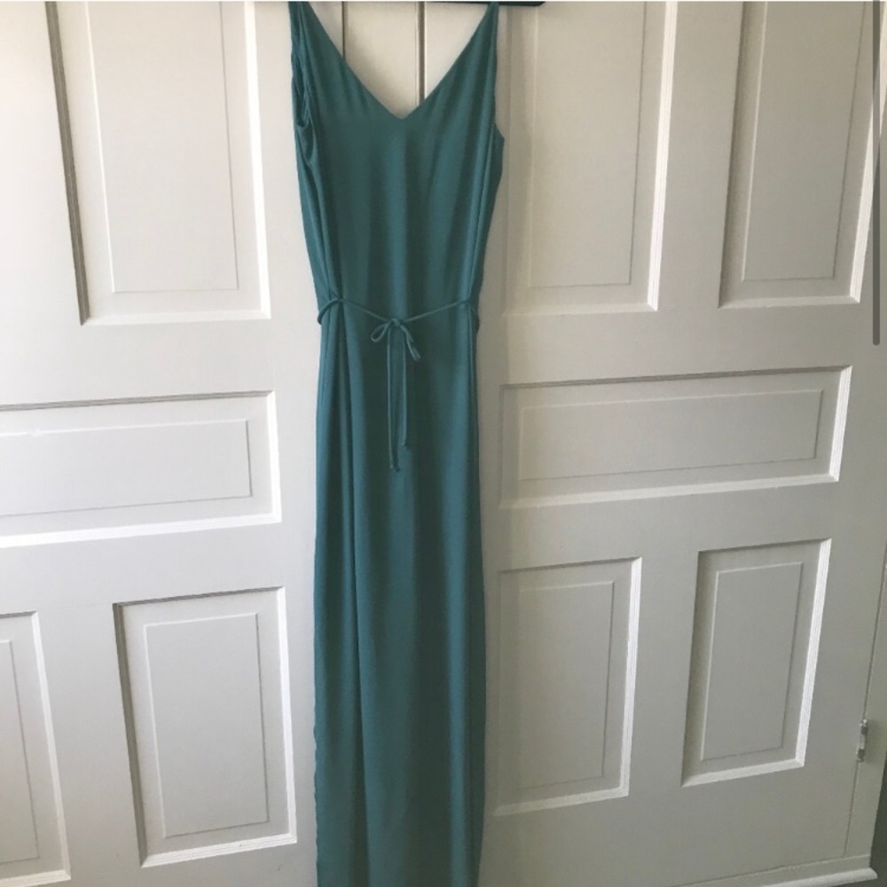 Rory Beca Green Midi Strappy Dress